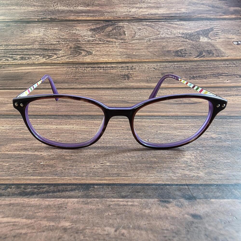 Kate Spade Manuela 140 Purple Eyeglass Frames Size 140 FRAMES ONLY